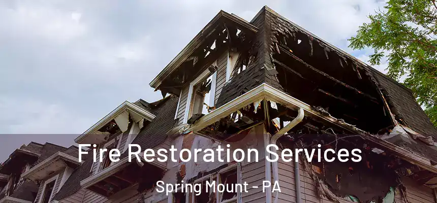  Fire Restoration Services Spring Mount - PA
