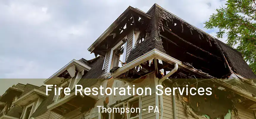  Fire Restoration Services Thompson - PA