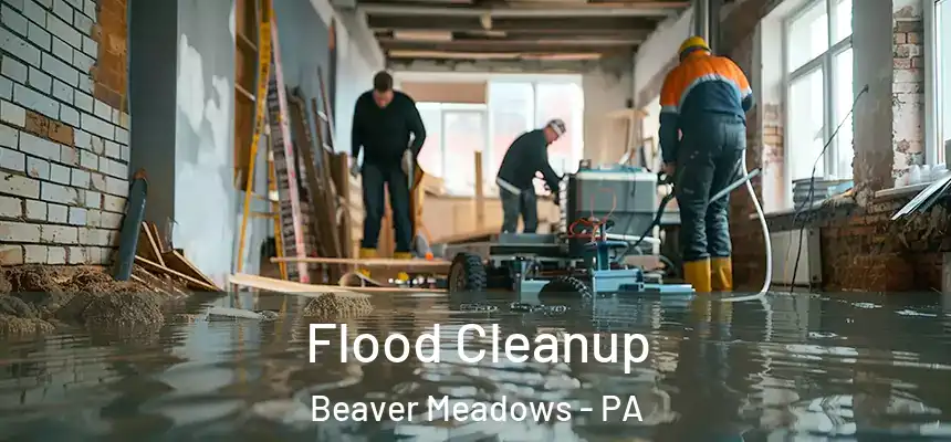Flood Cleanup Beaver Meadows - PA