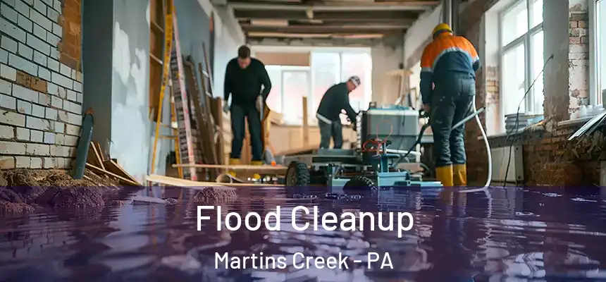 Flood Cleanup Martins Creek - PA