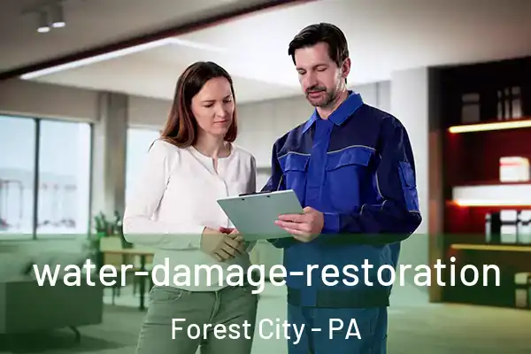  water-damage-restoration Forest City - PA