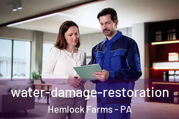  water-damage-restoration Hemlock Farms - PA