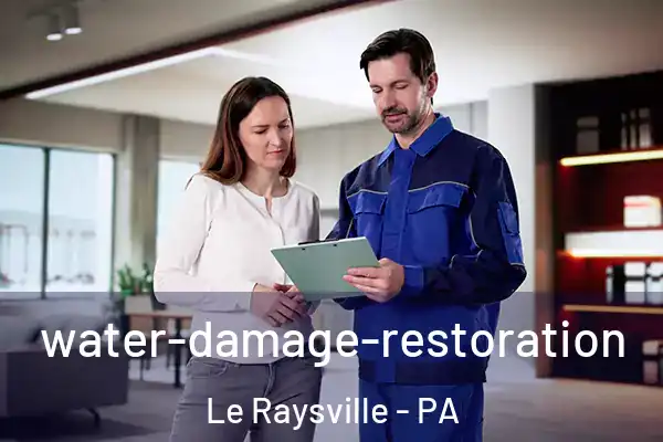  water-damage-restoration Le Raysville - PA