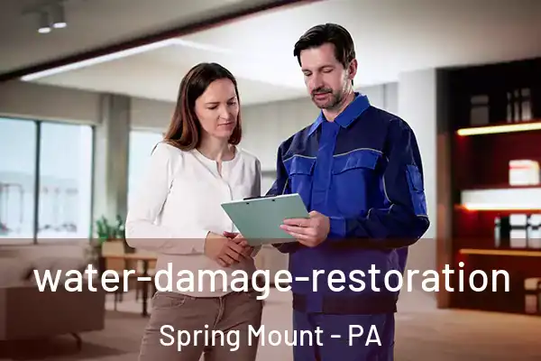  water-damage-restoration Spring Mount - PA