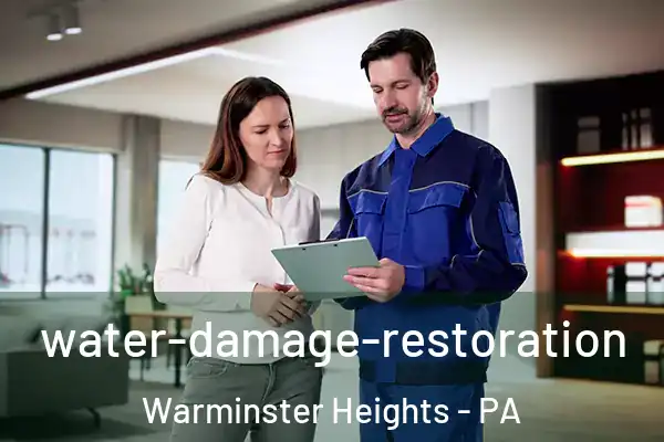  water-damage-restoration Warminster Heights - PA
